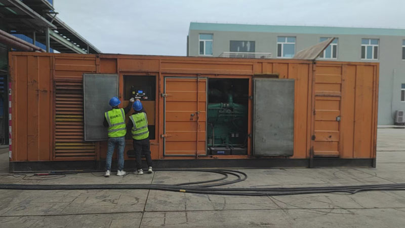 安塞如何检查柴油发电机组的机油油位？